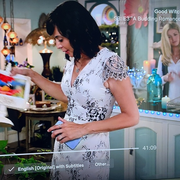 French Connection Rosalie Lace Midi Dress - Picture 10 of 13